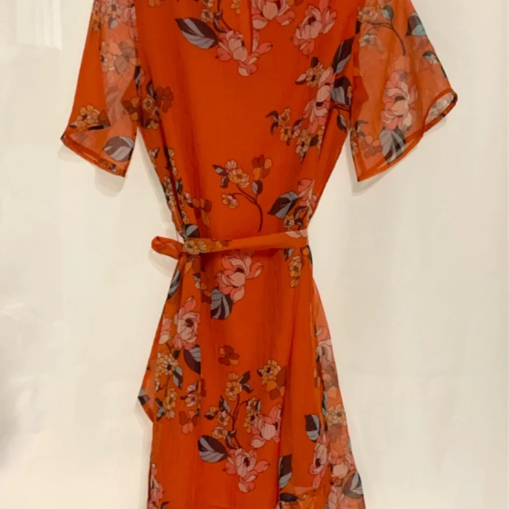 A New Day Orange Floral Dress - Picture 5 of 10